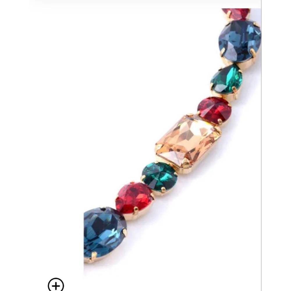 Dolce Gabbana Cintura Gioiello Pelle St. Igua Jewel Crystal Belt Size Xs -Sm NWT - Picture 3 of 10